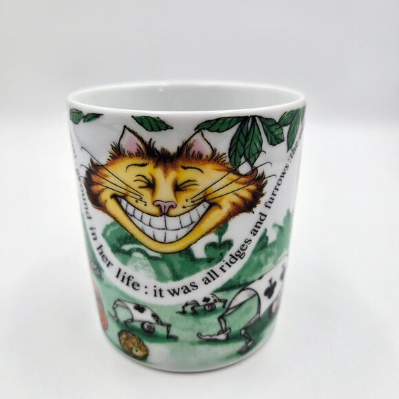 Alice In Wonderland Café By Paul Cardew Porcelain Coffee Tea Mug Cup England - Picture 15 of 16